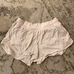Lululemon white shorts